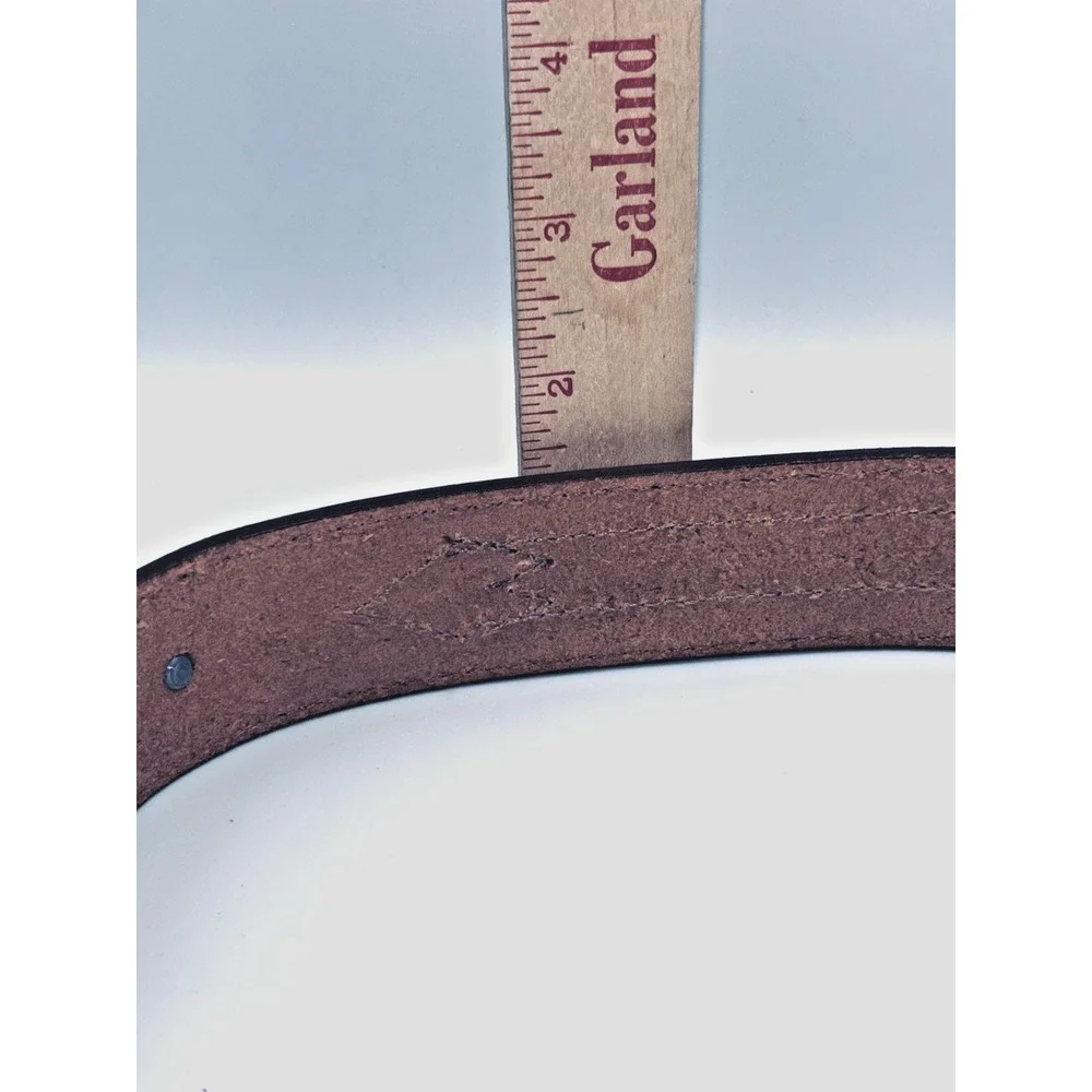 Wrangler Western Top Grain Leather Belt Handcrafted Sonora Old Mexico Mens 36/90